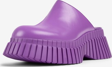 CAMPER Mules 'BCN' in Purple: front