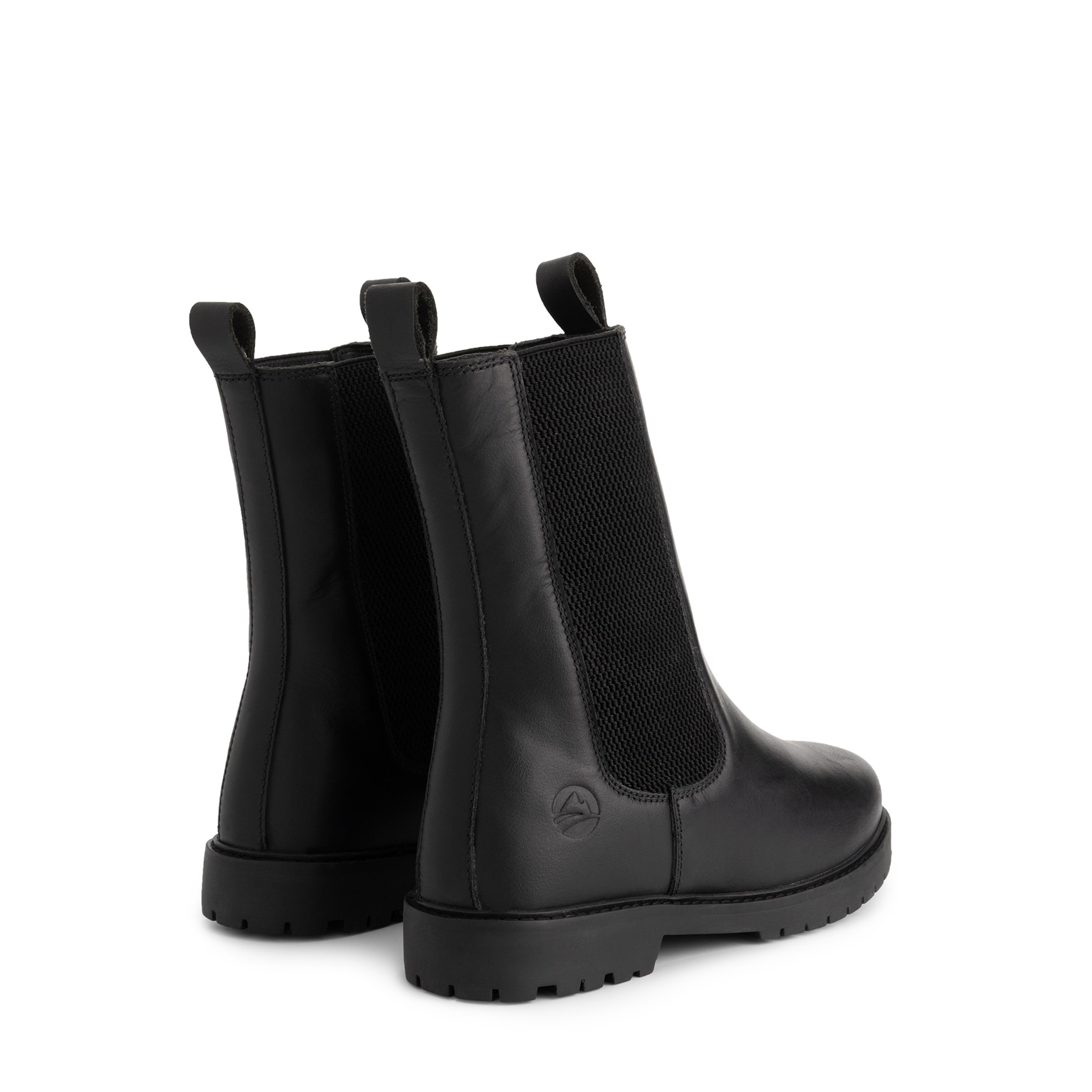 Travelin Chelsea boots 'Herning' in Zwart