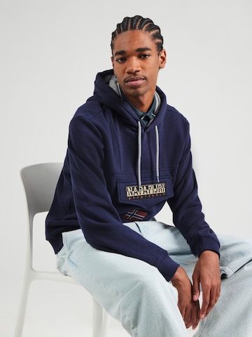 NAPAPIJRI - Sudadera 'BURGEE WINT 4' en azul: frente
