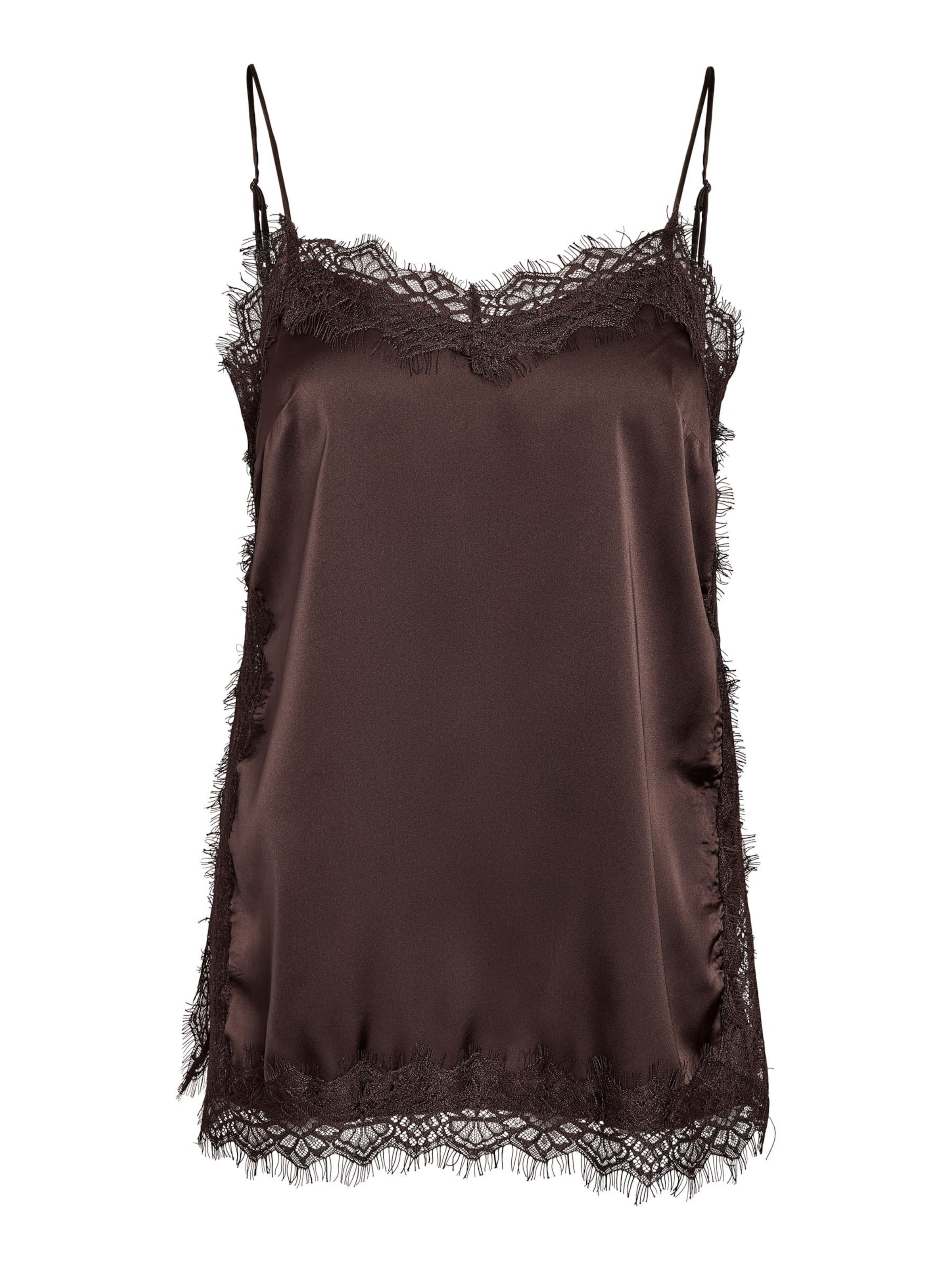 Top 'NMLouise' di Noisy may in marrone: frontale