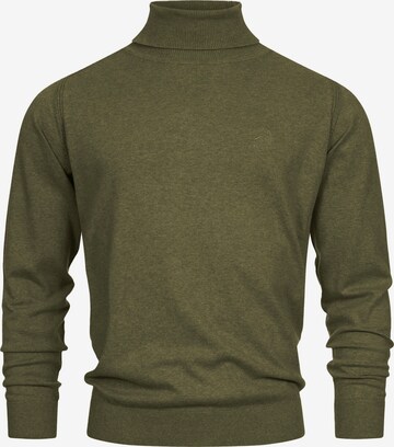 INDICODE Sweater in Green: front
