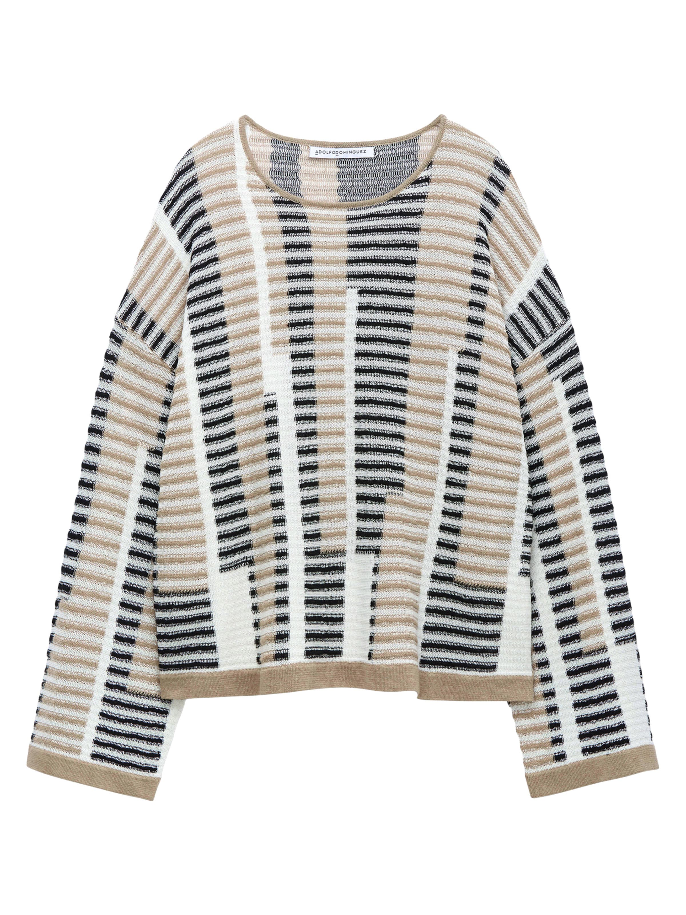 smėlio Adolfo Dominguez Megztinis: priekis