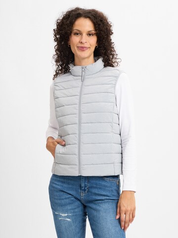 Brookshire Weste in Grau: Vorderseite