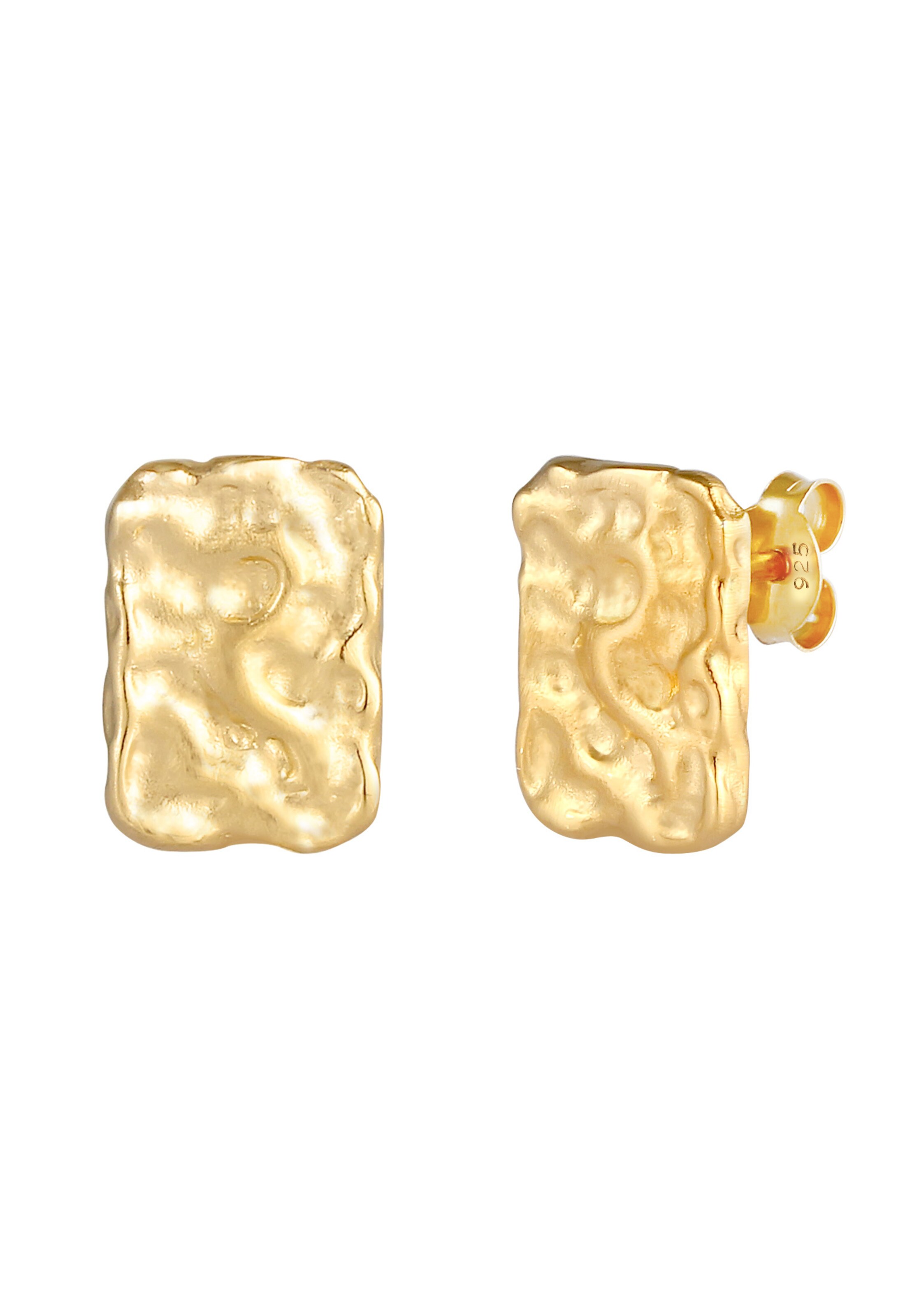 Boucles d'oreilles ELLI en or : devant