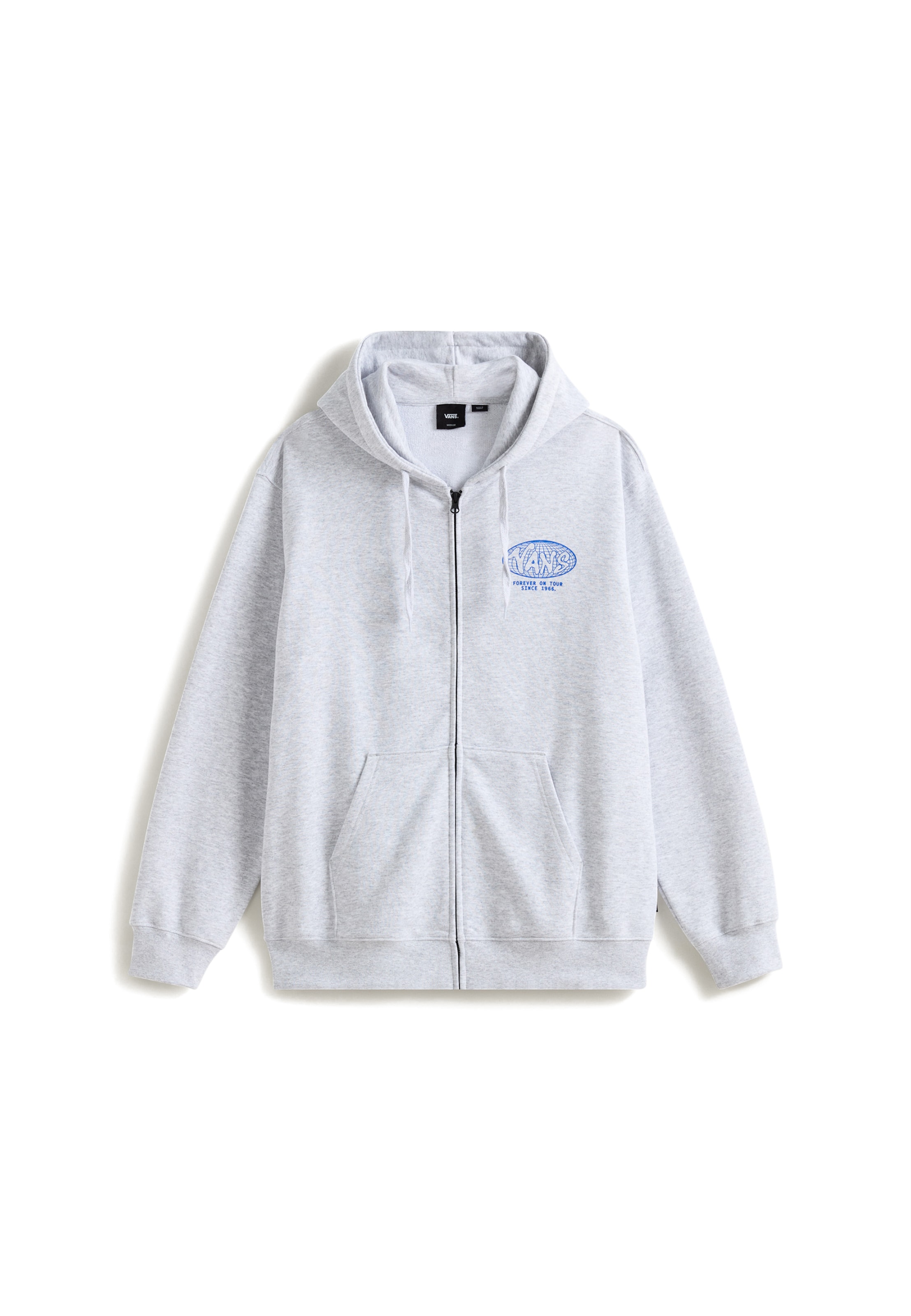 VANS - Sudadera 'World Tour' en gris: frente