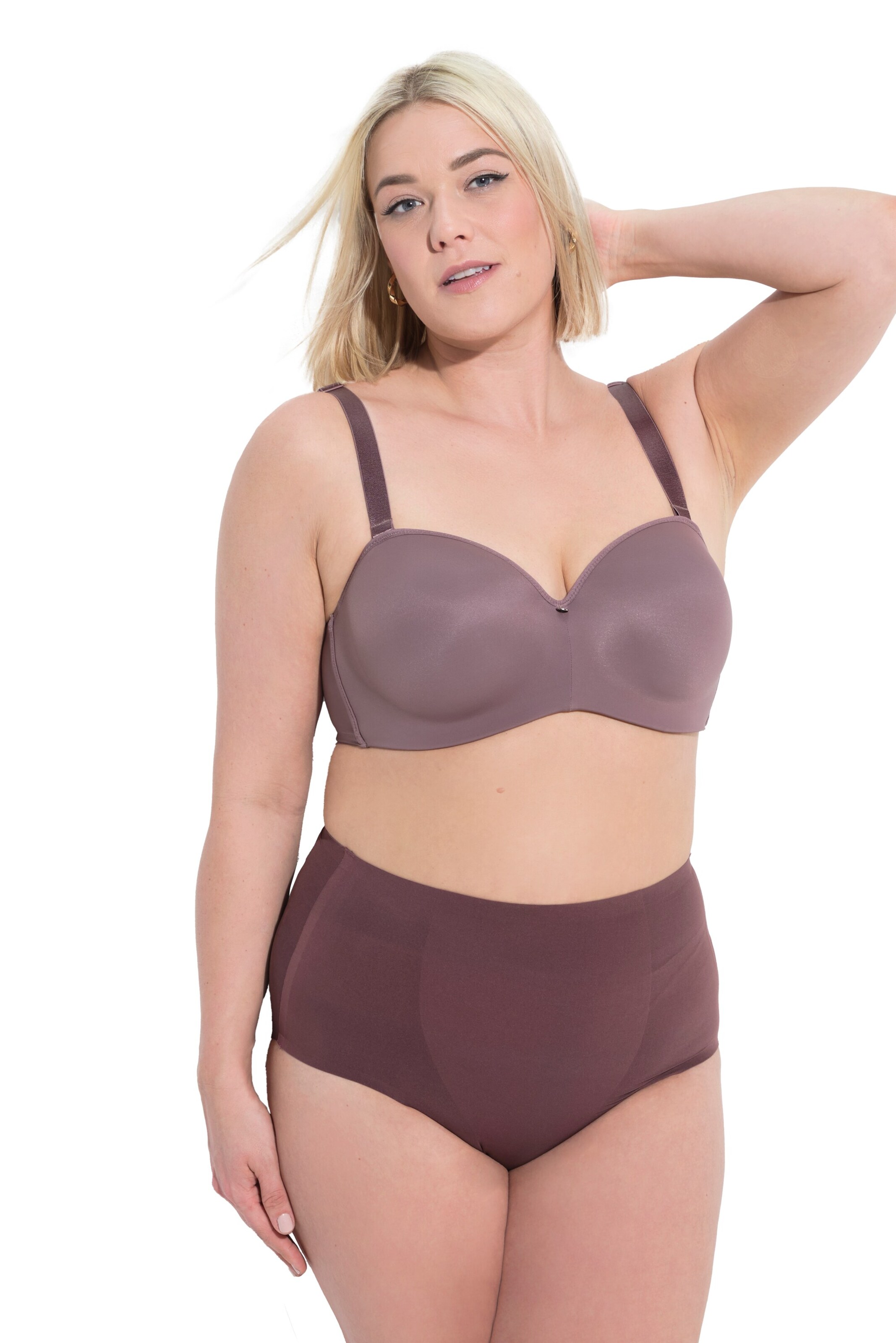 Ulla Popken Shaping slip in Brown