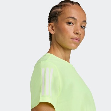 ADIDAS PERFORMANCE Funktionsshirt 'Own The Run' in Grün