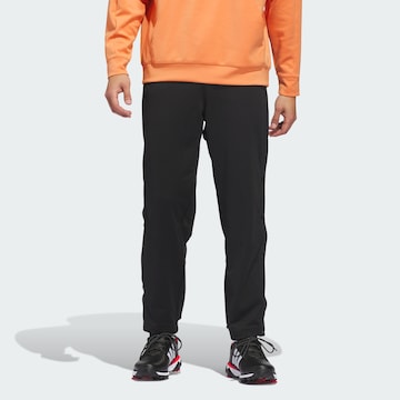 ADIDAS PERFORMANCE - regular Pantalón deportivo 'Beyond Golf' en negro: frente
