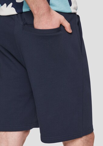 Regular Pantalon QS en bleu