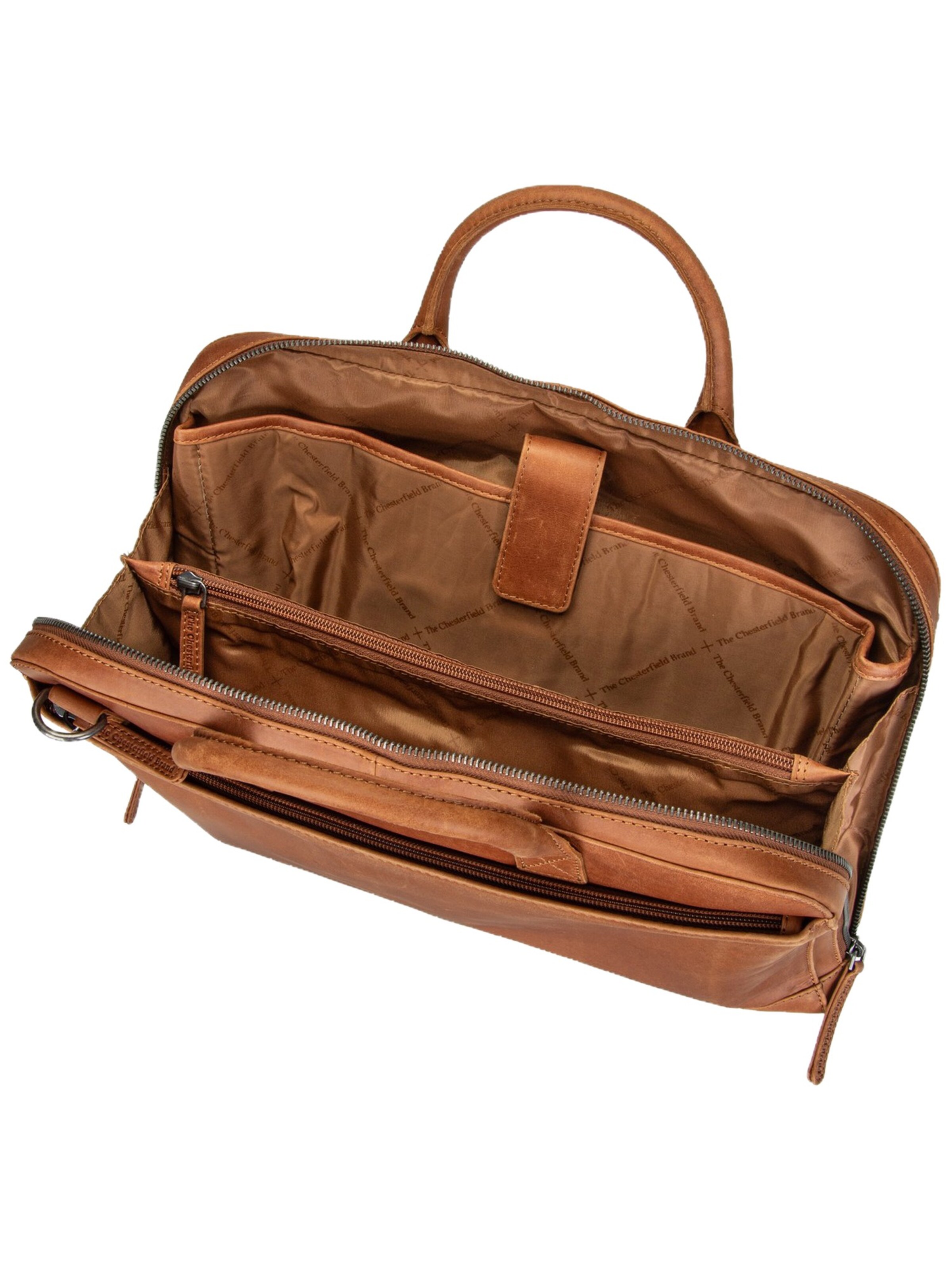 The Chesterfield Brand Document Bag ' Tilbury ' in Brown