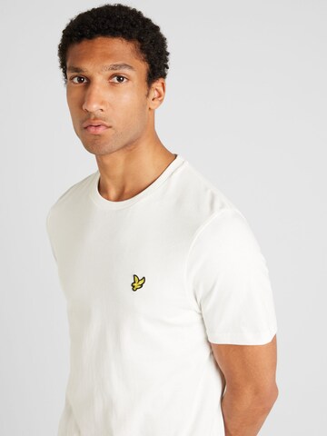 Lyle & Scott T-shirt i beige