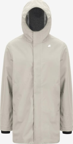 K-Way Tussenjas 'K-WAY TOMMY BONDED JERSEY GIUBBINO' in Beige: voorkant