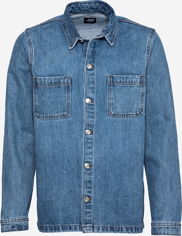 Denim Project Regular fit Button Up Shirt in Blue: front