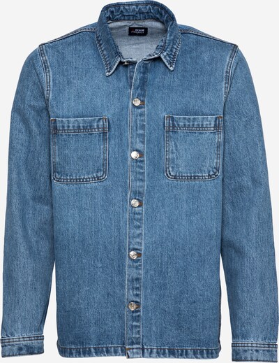 Cămașă Denim Project pe albastru denim, Vizualizare produs