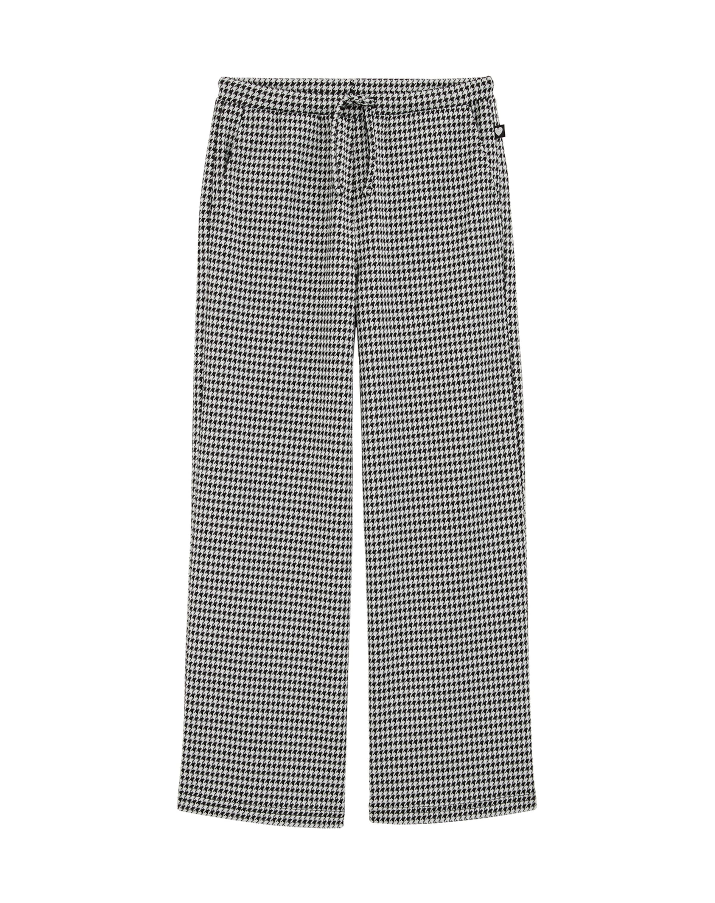 WE Fashion Regularen Hlače | črna barva: sprednja stran