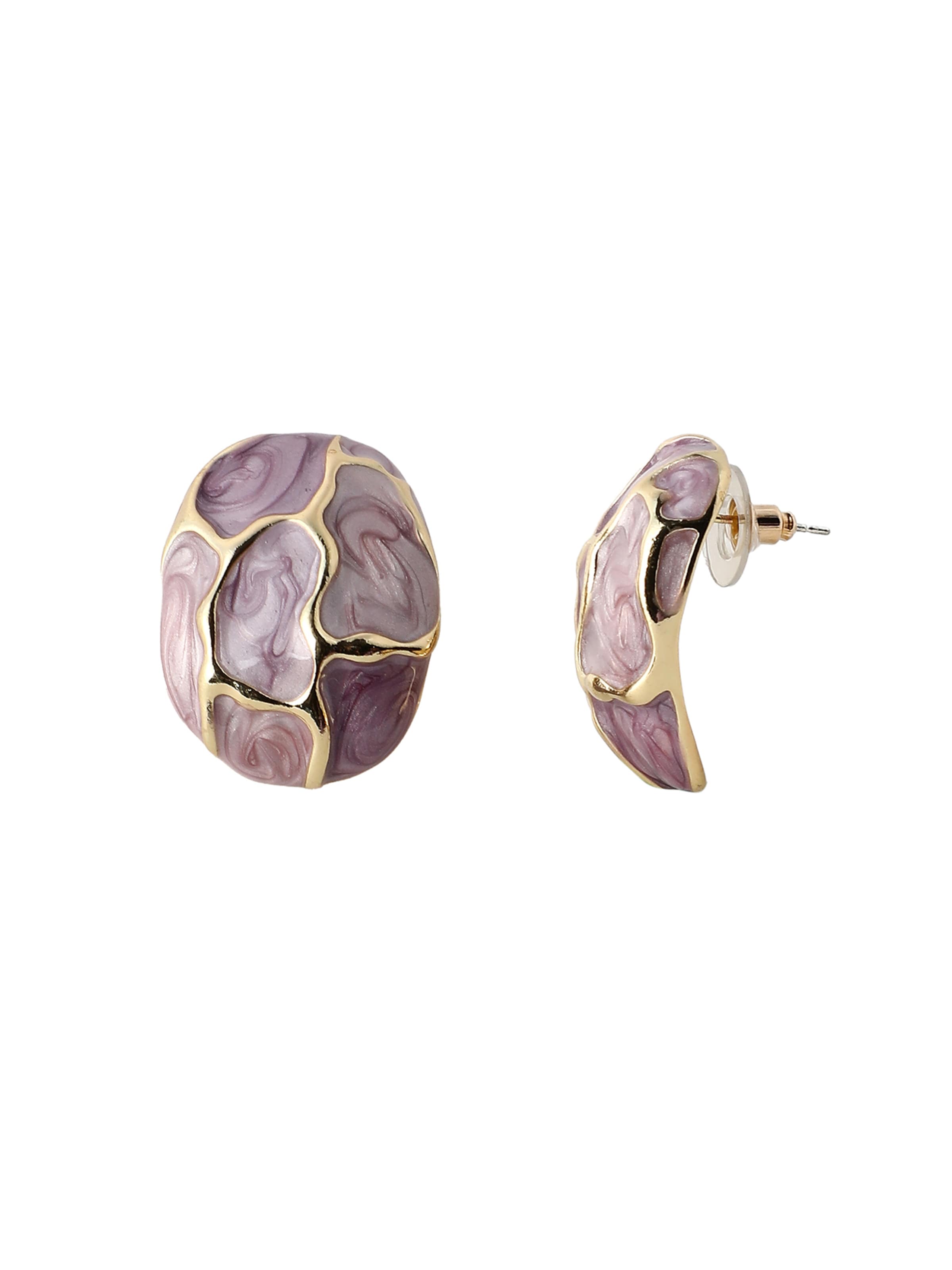 SOHI Oorbellen ' Sahna ' in Lila
