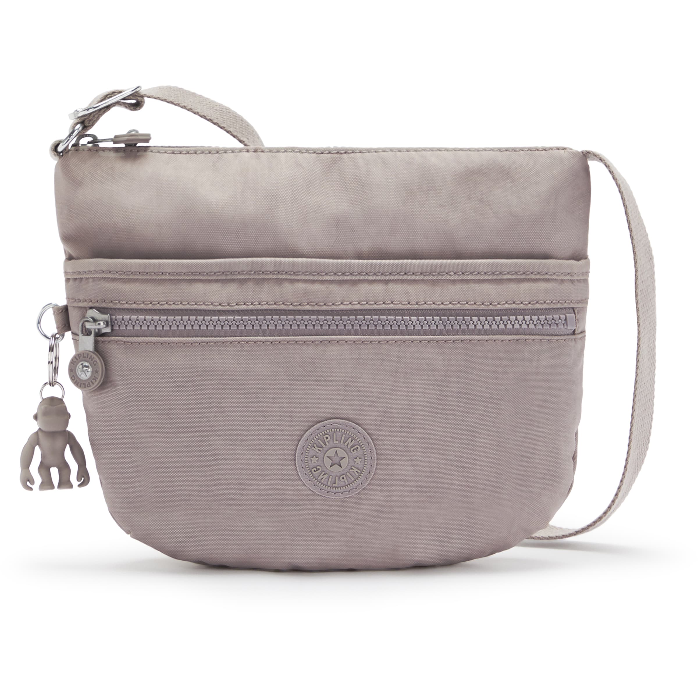 KIPLING Crossbody bag 'Arto' in Grey: front