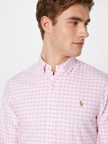 Polo Ralph Lauren Přiléhavý střih Košile – pink