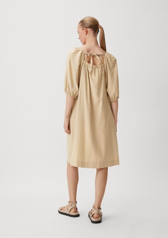 comma casual identity Kleid in Beige: zadná strana