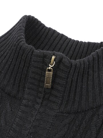 YOUTHUP Strickjacke 'Schmiegsam'‌‌‌ in Schwarz