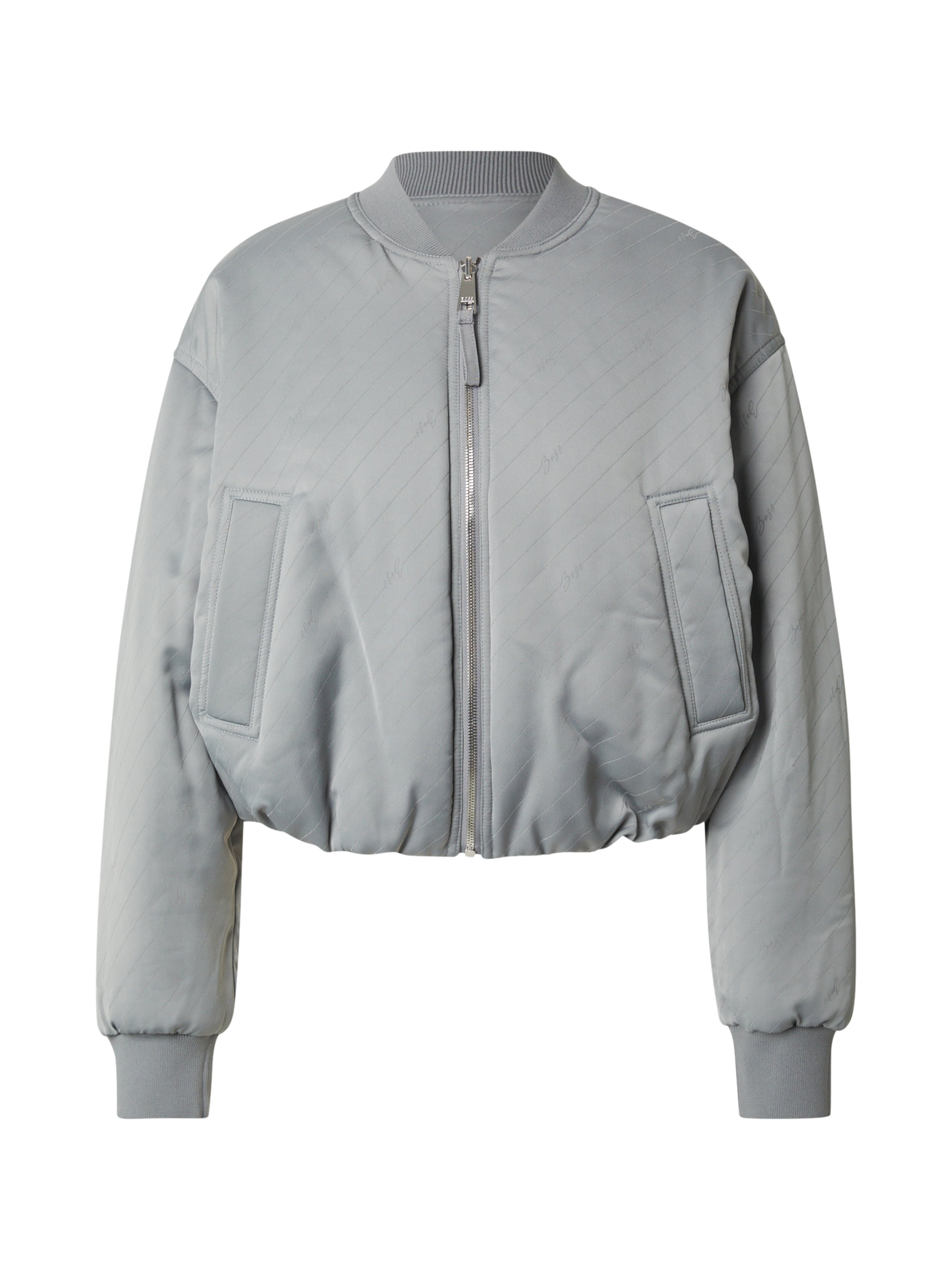 pelēks BOSS Starpsezonu jaka 'C_Paddana': no priekšpuses