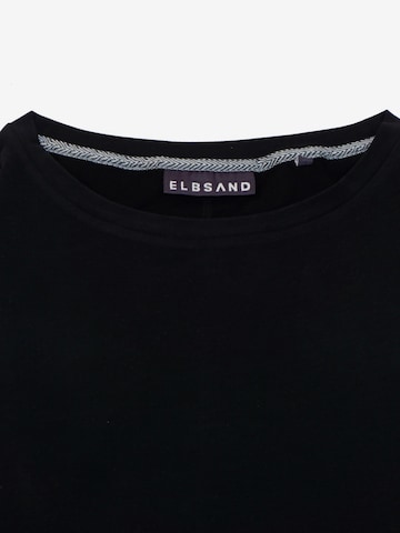 Elbsand Sweatshirt 'Riane' in Schwarz