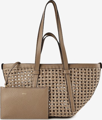 Shopper 'Cosmo' di ABRO in beige: frontale