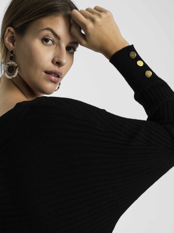 bonprix Pullover in Schwarz