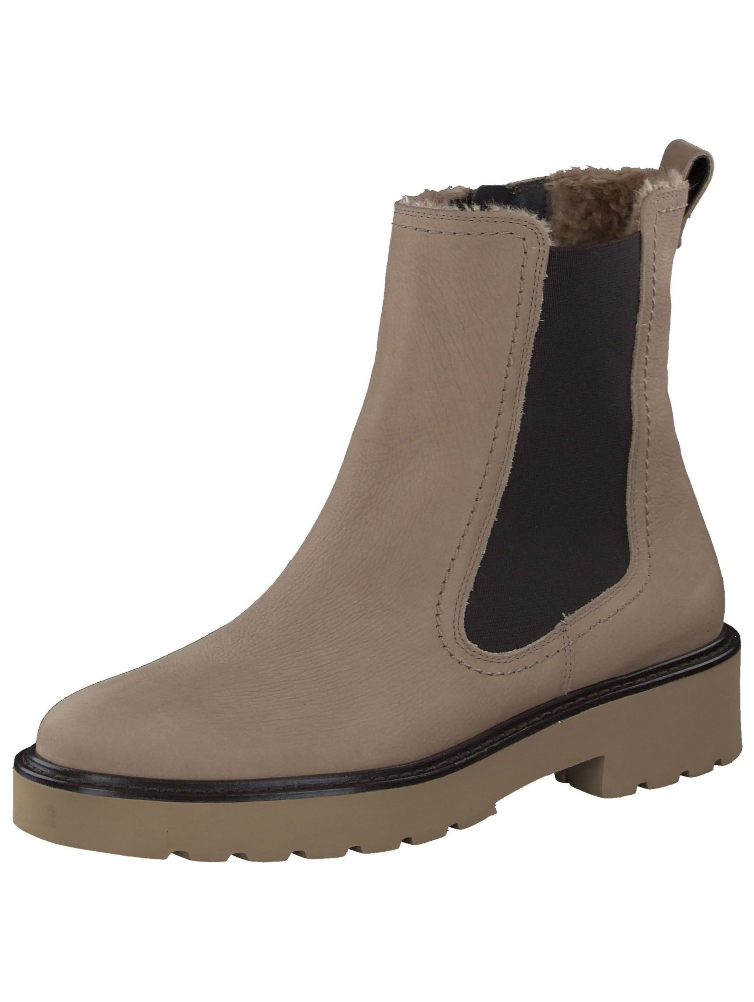 Paul Green Chelsea boots in Bruin: voorkant