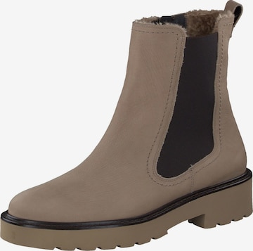 Paul Green Chelsea boots in Bruin: voorkant