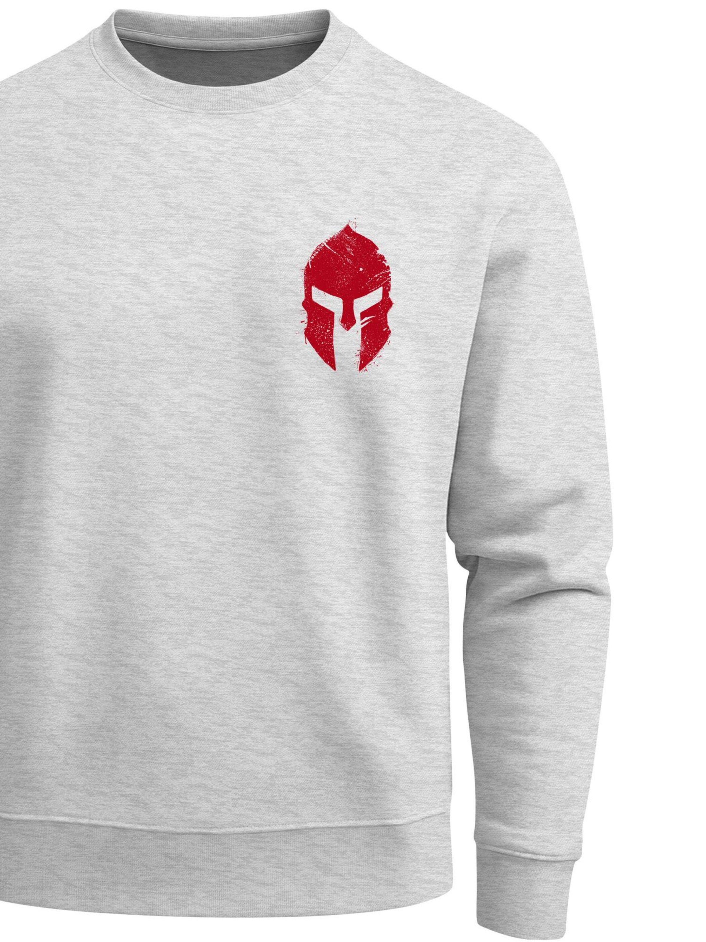 Neverless Sweatshirt 'Sparta 1'‌‌‌ in Grau