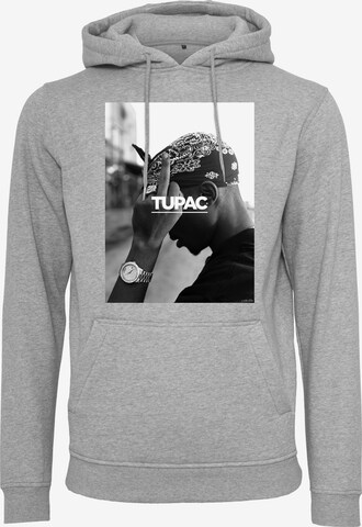 MT Men Sweatshirt 'F*ck the World' in Grey: front