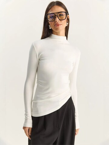 Camicia da donna di Bianco Lucci in bianco: frontale