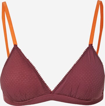 BeckSöndergaard Triangle Bra 'Odina Tassie' in Purple: front