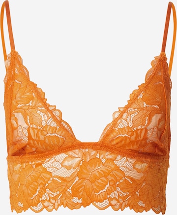 Free People Bra in Yellow: front