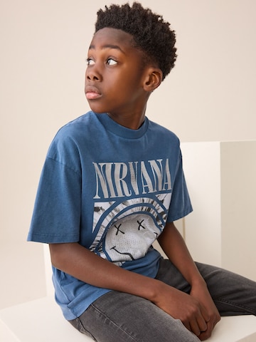 Next - Camiseta en azul