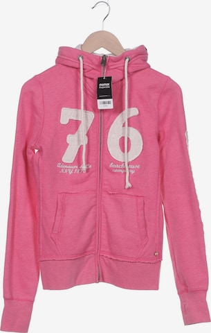 Adenauer&Co. Sweatshirt & Zip-Up Hoodie in M in Pink: front