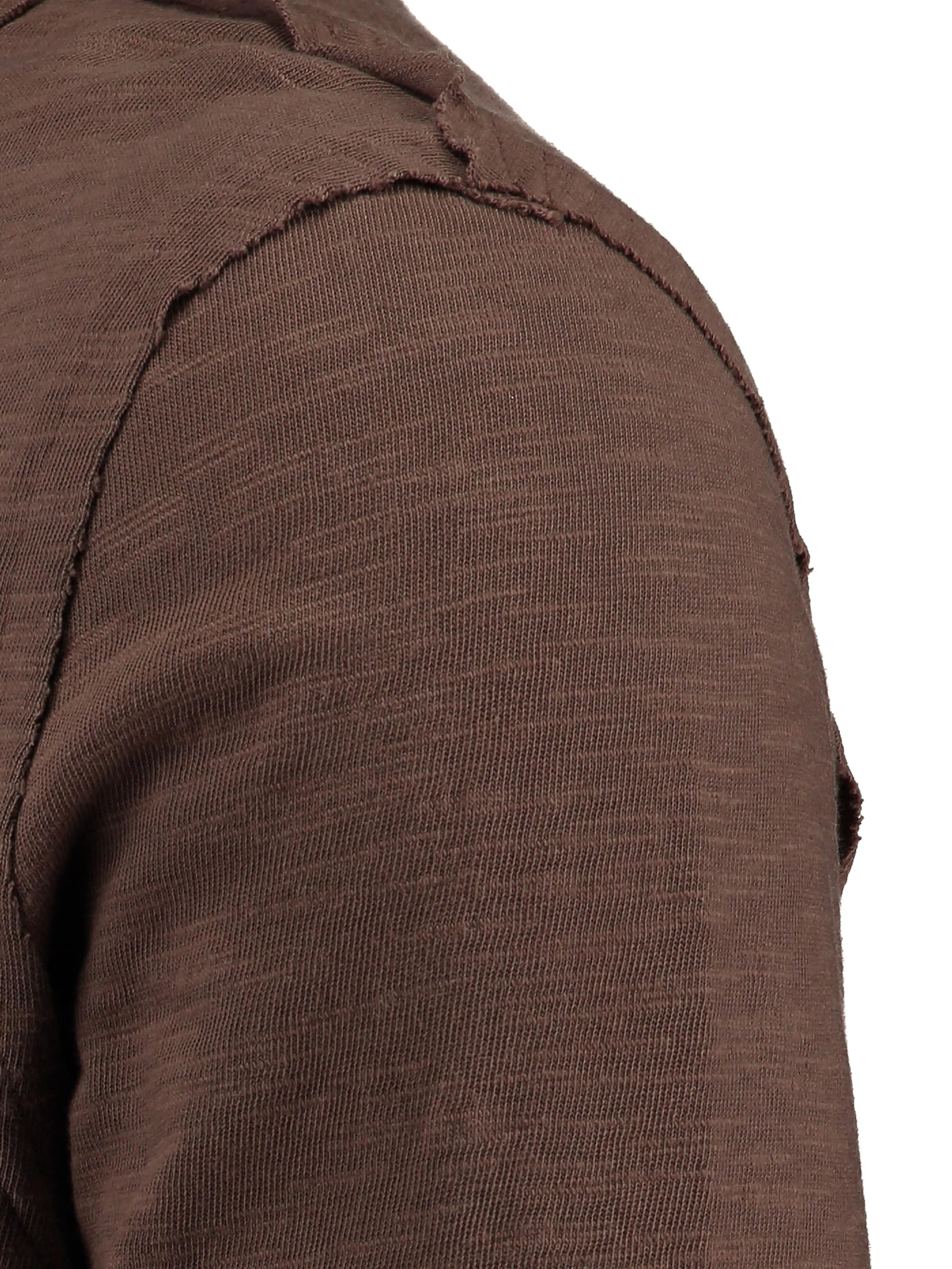 Key Largo Shirt 'HAMILTON STREET' in Braun