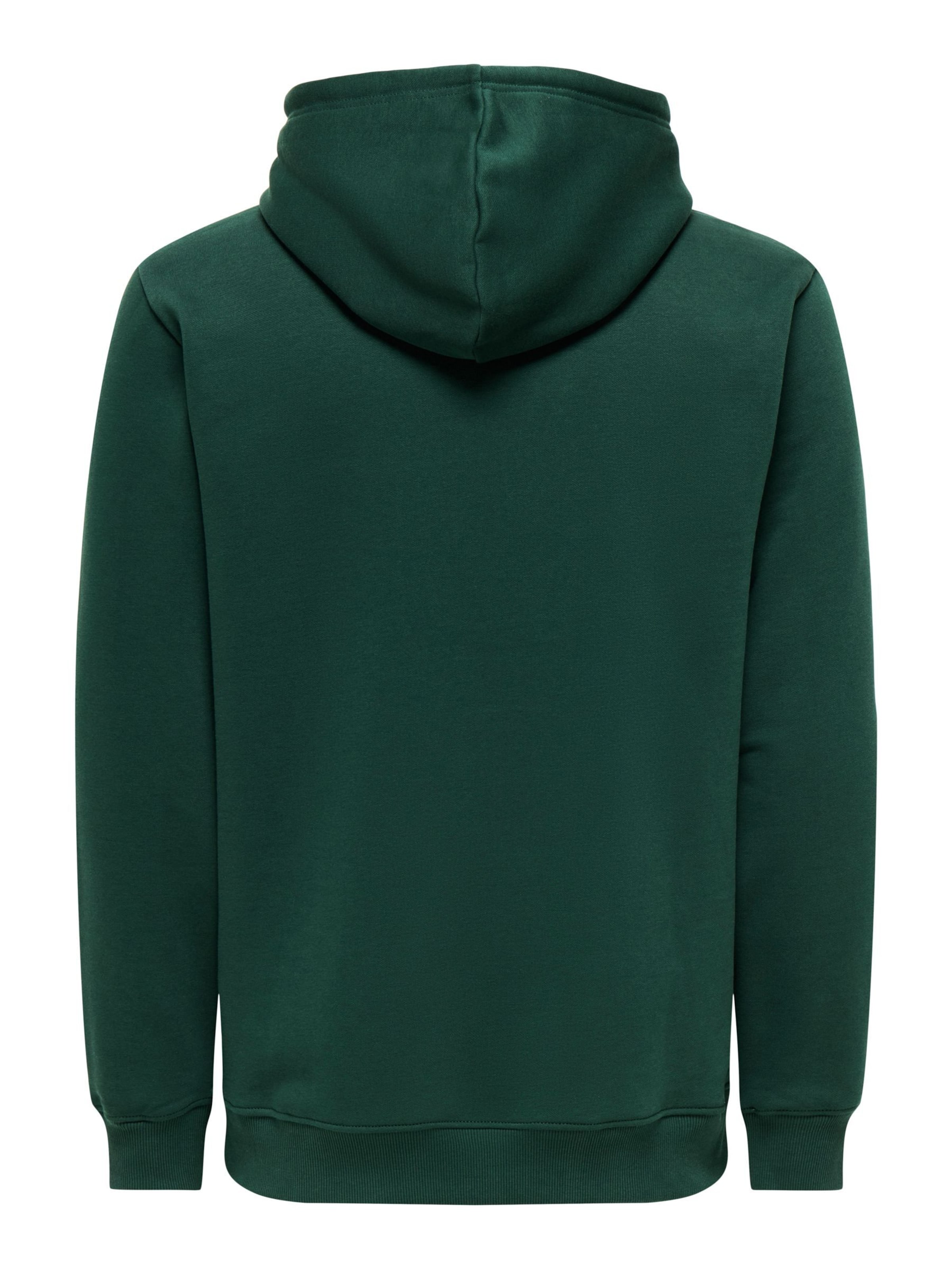 Only & Sons Sweatshirt 'ONSConnor' in Groen