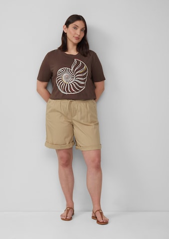 s.Oliver Regular Broek in Beige