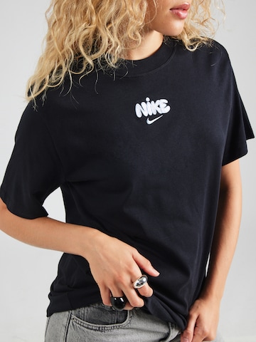 Nike Sportswear Тениска 'CLASSICS' в черно