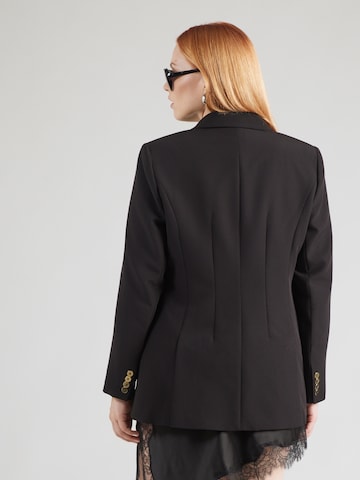 Persona by Marina Rinaldi - Blazer 'MATERIA' em preto