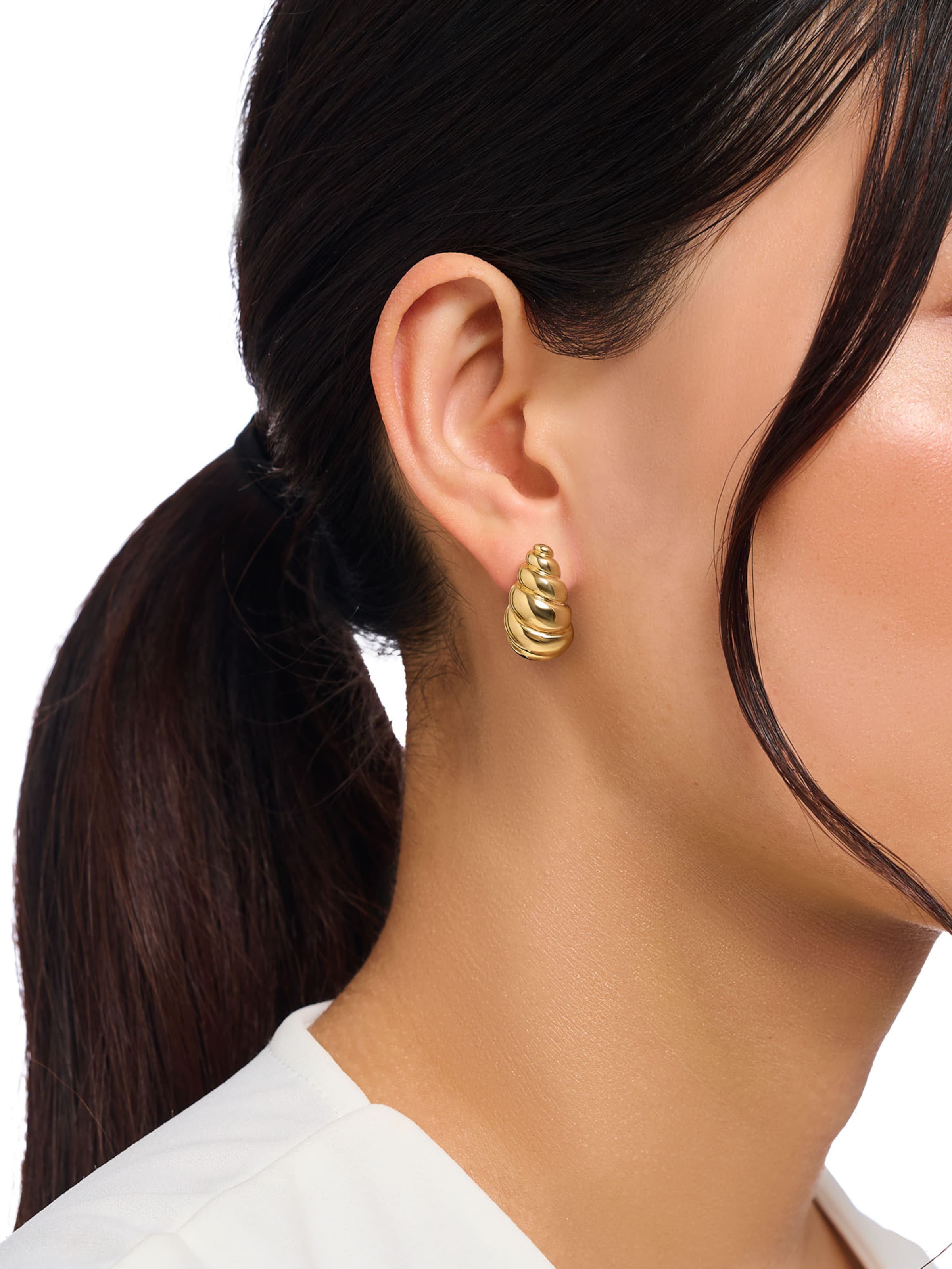 Thomas Sabo Earrings in Gold: front
