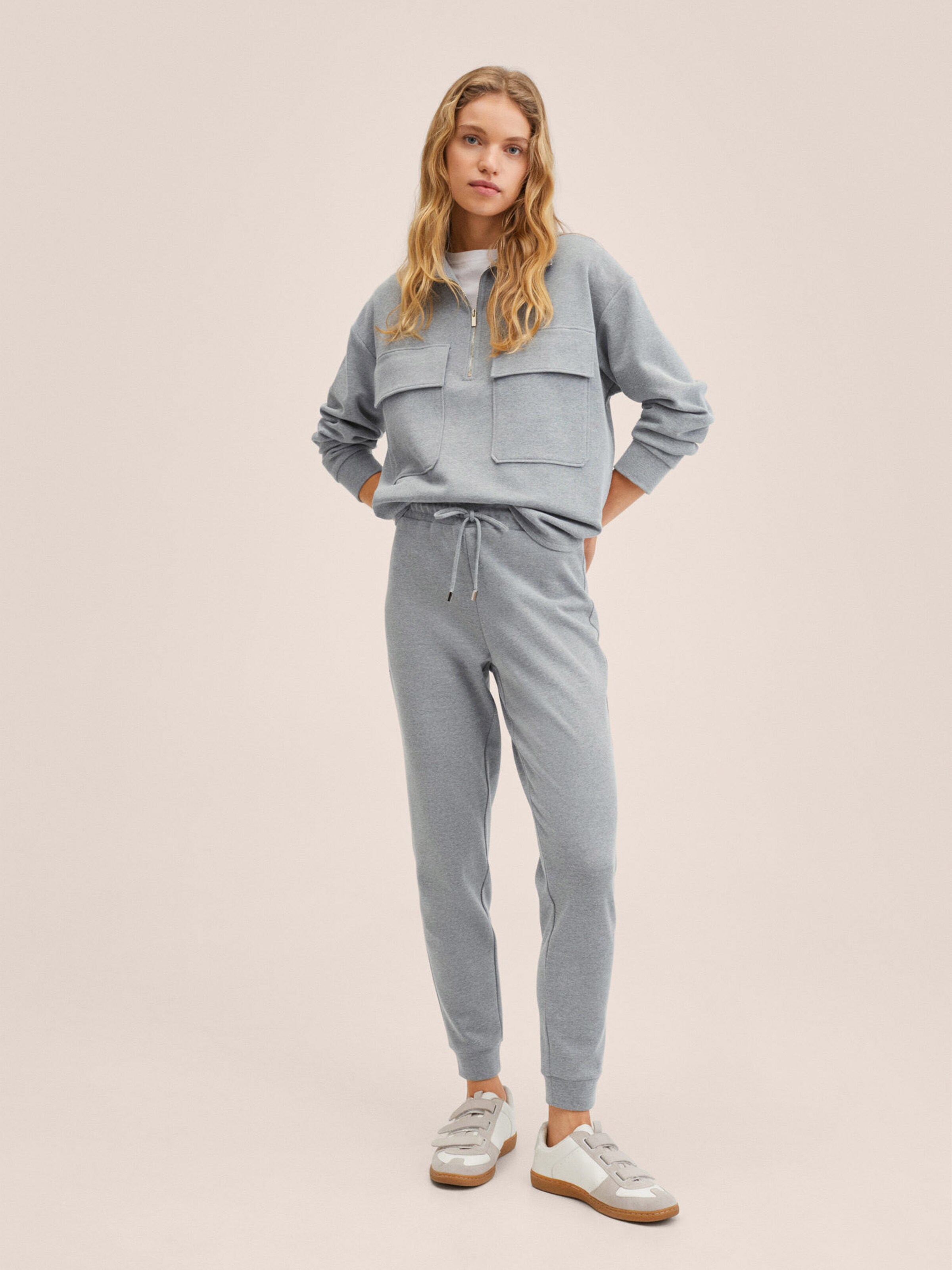 Frauen Hosen MANGO Hose in Grau - KV86527 Frauen Hosen MANGO Hose in Grau - KV86527