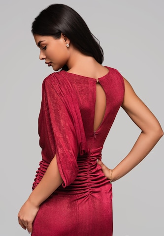 Robe de soirée Ombre en rouge