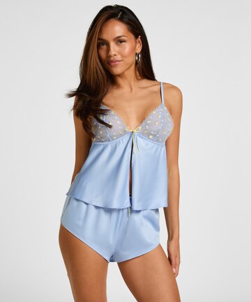 Hunkemöller Shorty 'Harriet' in Blue: front