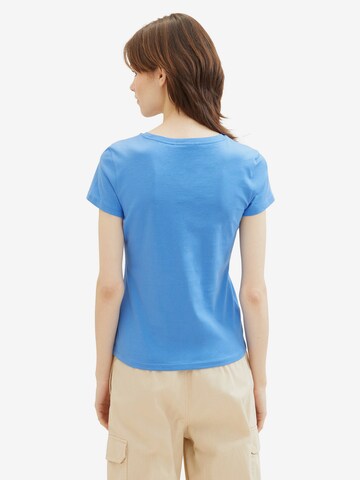 T-shirt TOM TAILOR DENIM en bleu