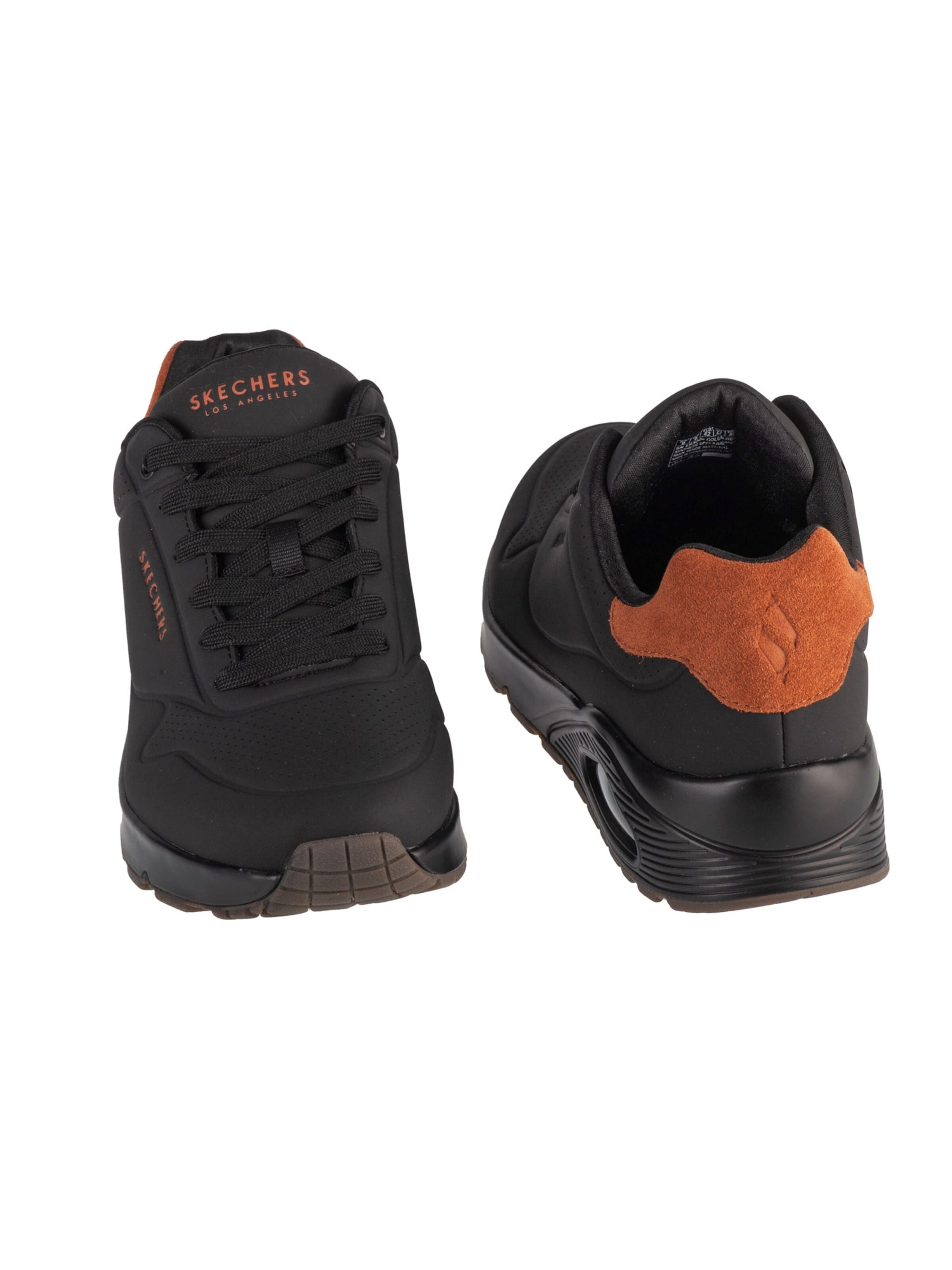 SKECHERS Sneakers laag 'Skechers Uno - Suited On Air' in Grijs