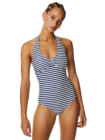 Maillot de bain Marks & Spencer en bleu : devant