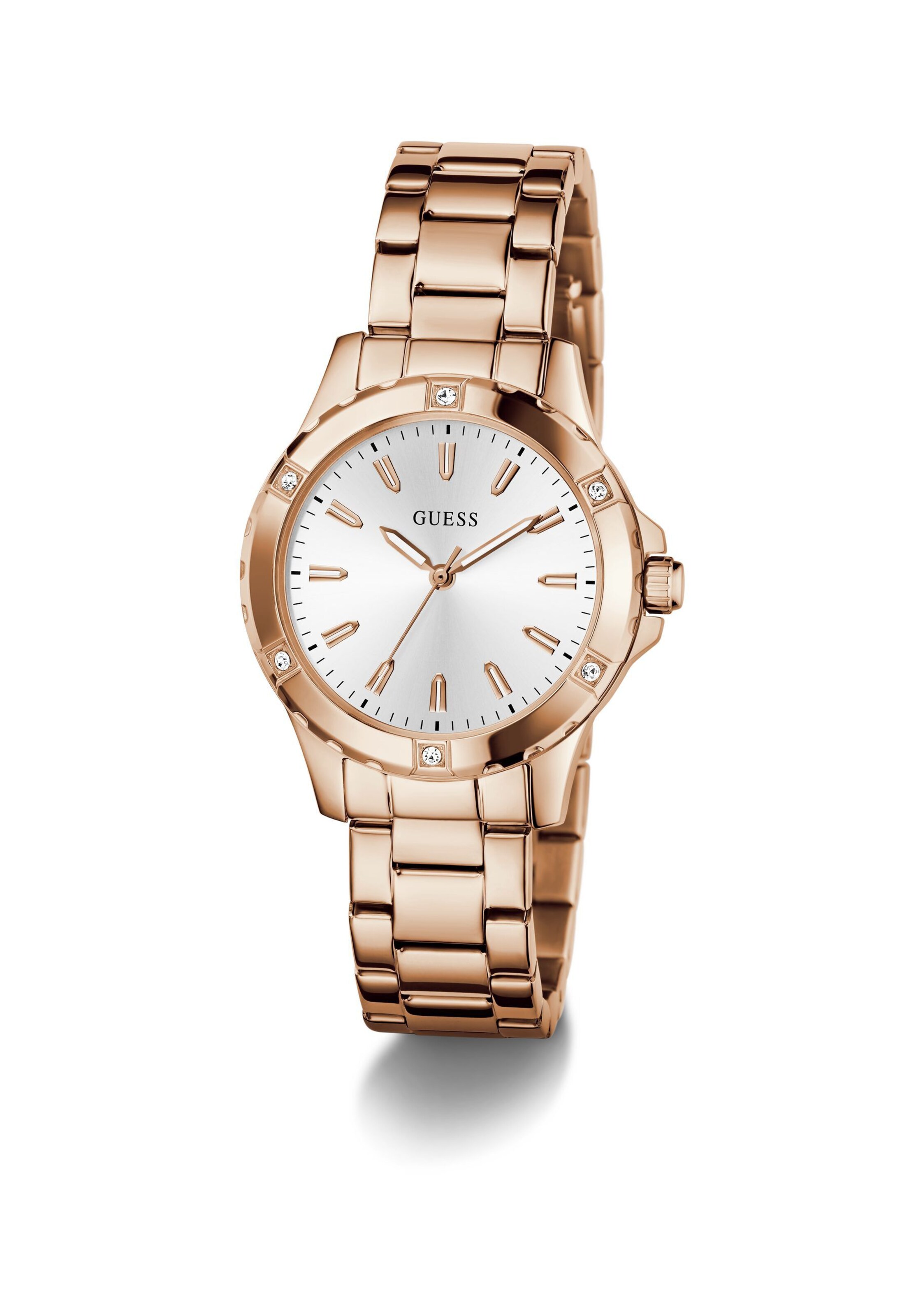 GUESS Analog Watch 'Mist' in Pink